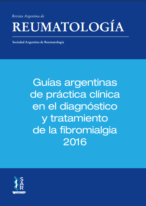 Guías argentinas de práctica clínica en el diagnóstico y tratamiento de la fibromialgia (2016)